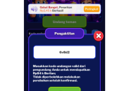 Cara Masukkan Kode Undangan Bloop Pop “6v8d2” Agar dapat Rp84K Koin
