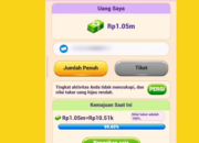 Review Game Rich Gems Apk, Cara Penarikan Uang Hijau ke DANA dan Syarat Persentasenya